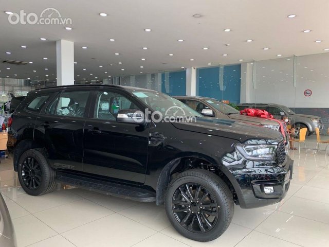 Bán Ford Everest Titanium 4x2 năm 2021, màu đen