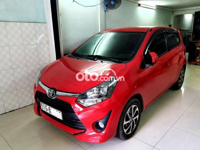 Xe Toyota Wigo 1.2G đời 2019, màu đỏ, nhập khẩu0