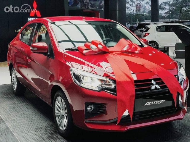 Mitsubishi Attrage ưu đãi 50% phí TB trừ thẳng vào giá xe - siêu ưu đãi tặng PK khủng