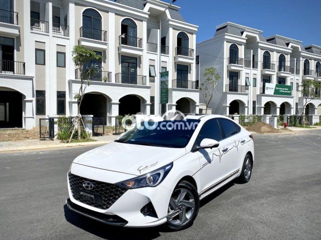 Bán ô tô Hyundai Accent đời 2021, màu trắng, giá 505tr