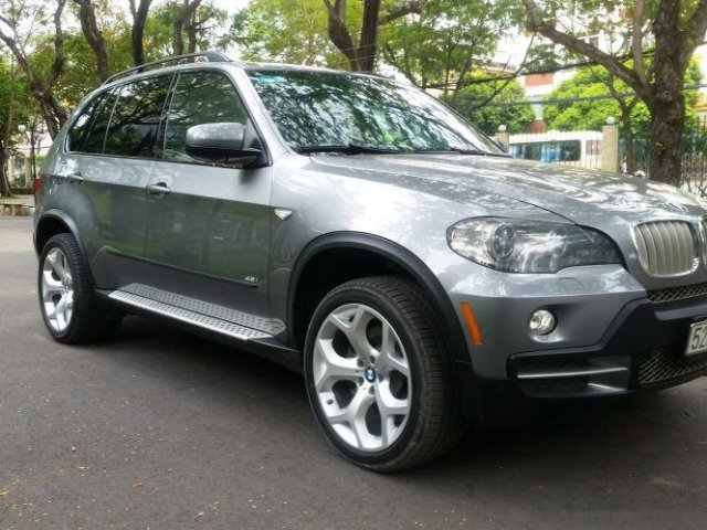 Bán BMW X5 3.0si đời 2007, màu xám, xe nhập 