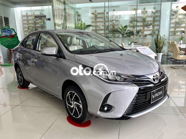 Bán xe Toyota Vios 1.5E MT sản xuất năm 2021, màu xám, 478tr0