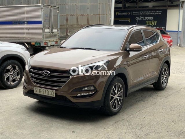 Bán Hyundai Tucson sản xuất 2016, màu nâu, nhập khẩu, giá 708tr