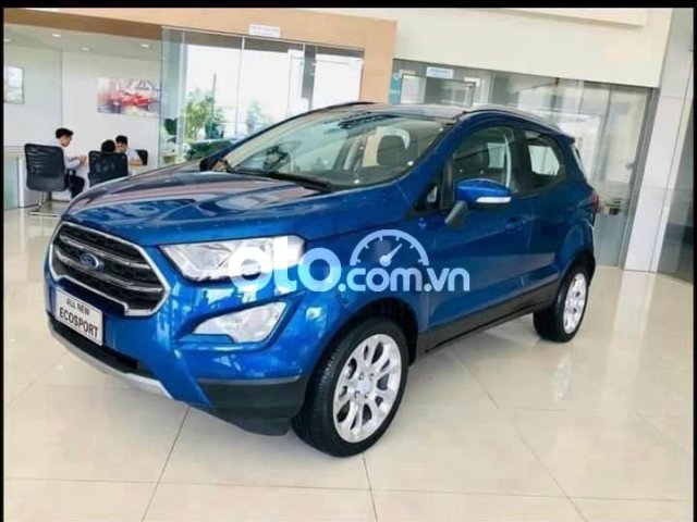 Cần bán xe Ford EcoSport đời 2021, màu xanh lam