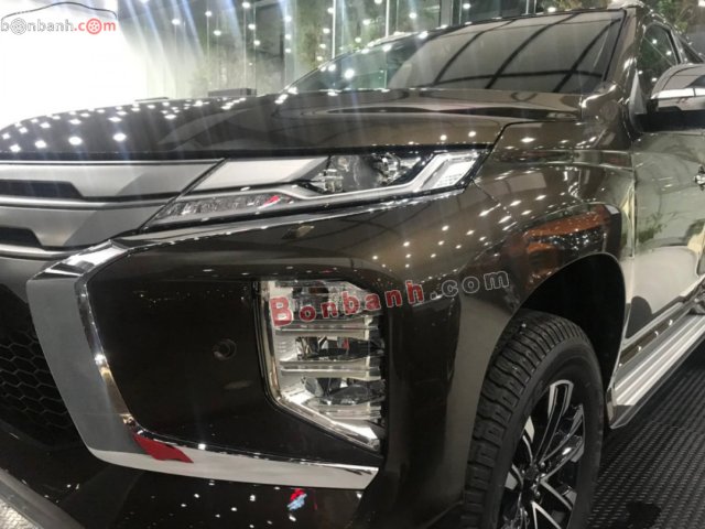 Bán ô tô Mitsubishi Pajero Sport 2.4D 4x4 AT đời 2021, màu nâu 0