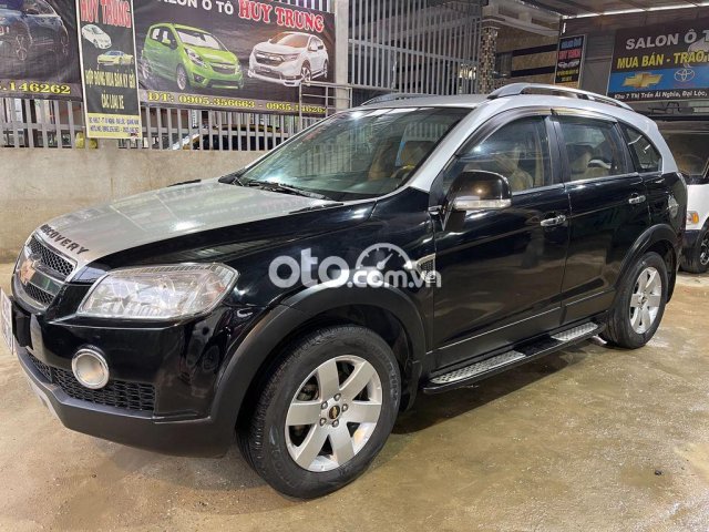 Cần bán lại xe Chevrolet Captiva đời 2008, màu đen, xe nhập