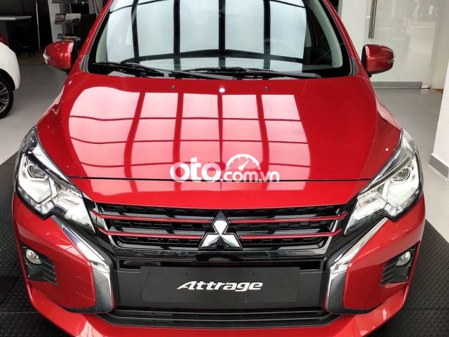 Bán Mitsubishi Attrage sản xuất năm 2021, màu đỏ, nhập khẩu nguyên chiếc0