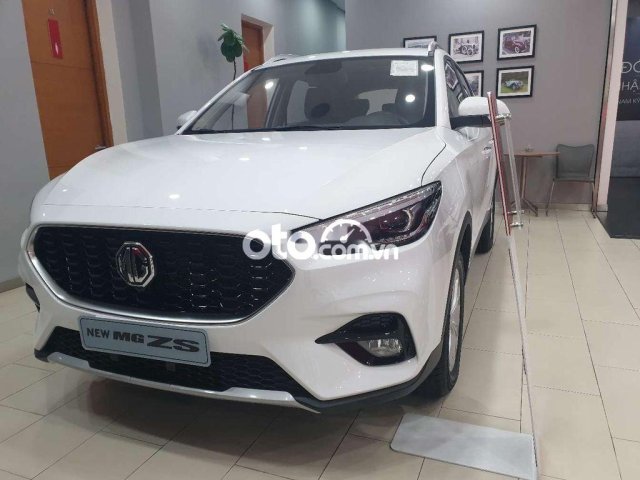 Cần bán MG ZS 1.5 2WD COM+ đời 2021, màu trắng, nhập khẩu, giá 569tr0