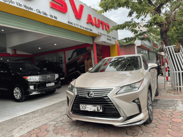 Xe Lexus RX 200T sản xuất 2016 - một chủ từ đầu rất mới - Hỗ trợ vay trả góp 75%0