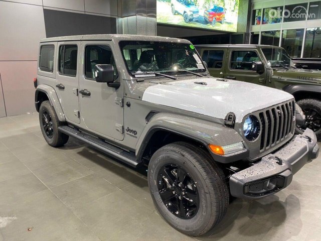 Jeep Wrangler năm 2021 phiên bản Altitude vừa về - huyền thoại làng Offroad, liên hệ ngay để được ưu đãi tốt nhất