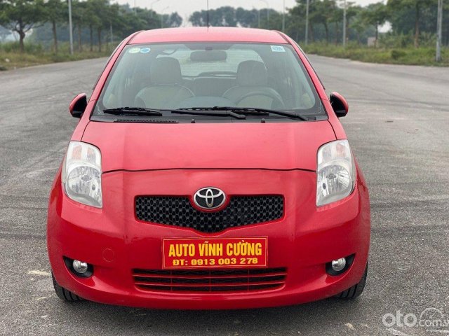 Cần bán lại xe Toyota Yaris 1.3AT năm sản xuất 2007, màu đỏ, xe nhập chính chủ, giá tốt0