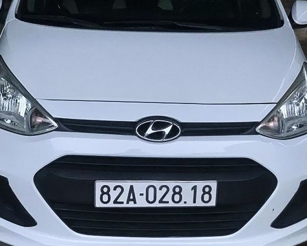 Bán Hyundai Grand i10 năm sản xuất 2015, màu trắng, xe nhập chính chủ