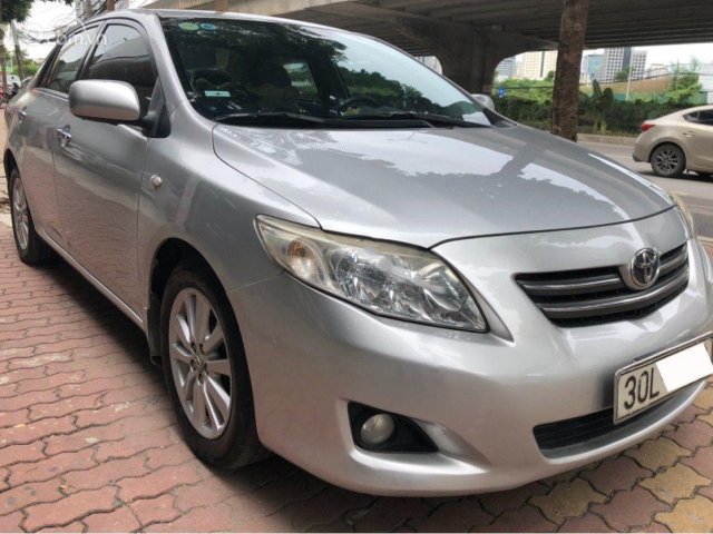 Cần bán Toyota Corolla Altis 1.8 G AT năm 2008, màu bạc, xe nhập, giá 365tr0