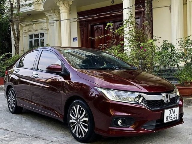 Bán xe Honda City đời 2017, màu đỏ, giá 455tr