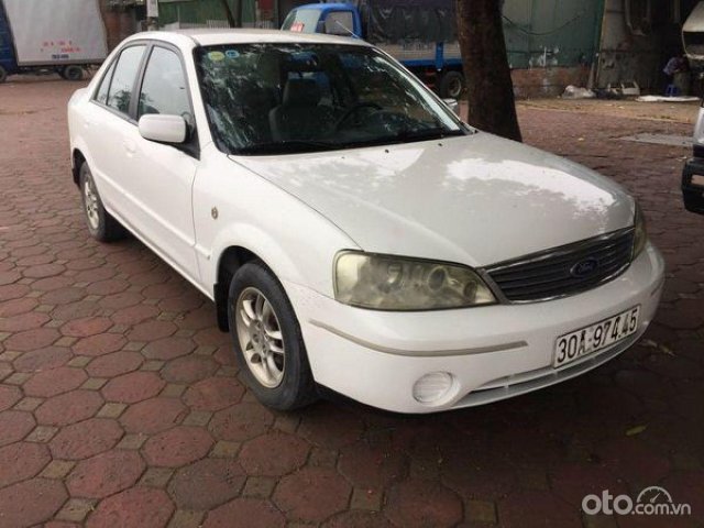 Bán xe Ford Laser đời 2003, màu trắng, giá 115tr0