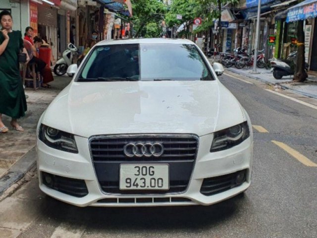 Cần bán lại xe Audi A4 sản xuất 2009, màu trắng, nhập khẩu nguyên chiếc ít sử dụng0