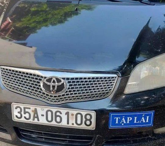 Bán xe Toyota Vios 1.5MT sản xuất năm 2007, màu đen, giá chỉ 120 triệu