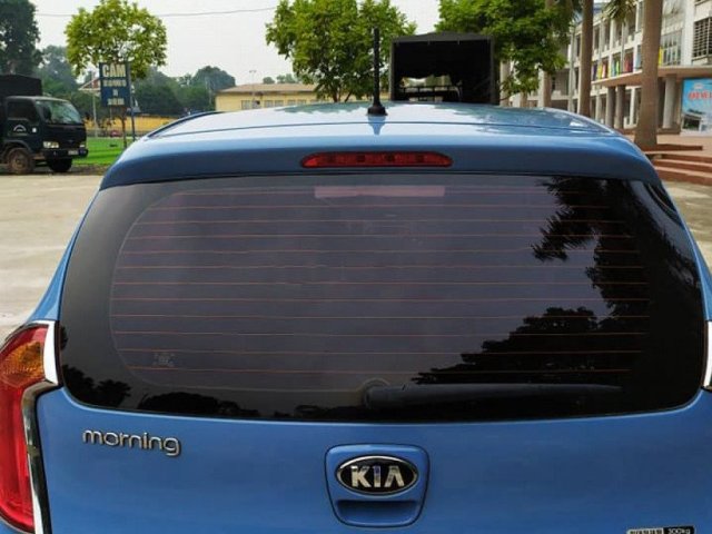 Cần bán lại xe Kia Morning năm 2014, màu xanh lam, nhập khẩu nguyên chiếc còn mới0