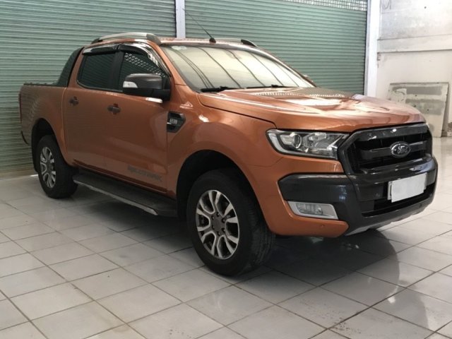 Cần bán Ford Ranger 3.2 màu nâu cam, sản xuất 2015