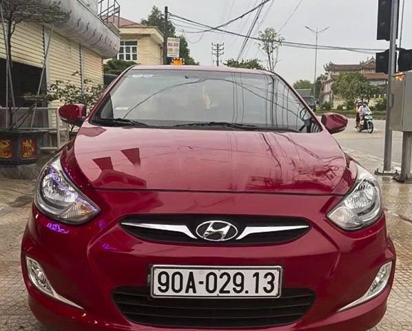 Bán xe Hyundai Accent 1.4 AT sản xuất 2011, màu đỏ, nhập khẩu  0