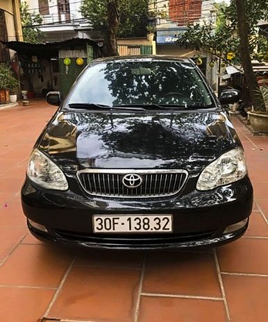 Cần bán gấp Toyota Corolla Altis đời 2008, màu đen xe gia đình, giá 268tr0