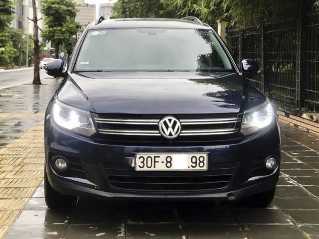 Cần bán xe Volkswagen Tiguan 2.0 đời 2016, màu xanh lam 0