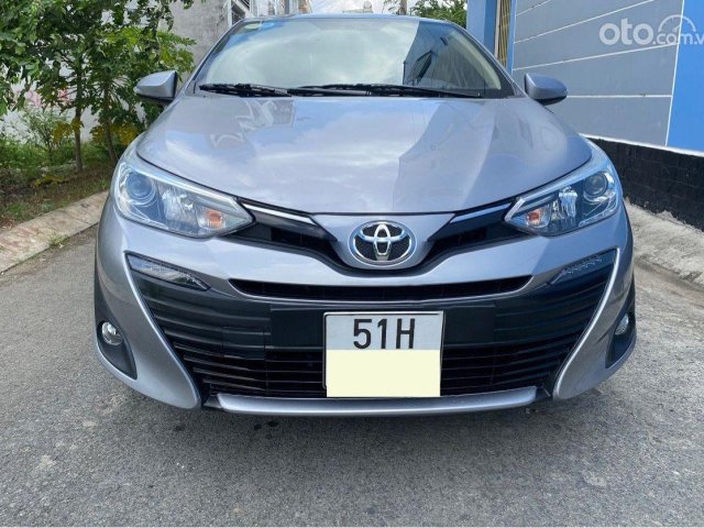 Bán xe Toyota Vios 1.5E MT đời 2019, màu bạc0