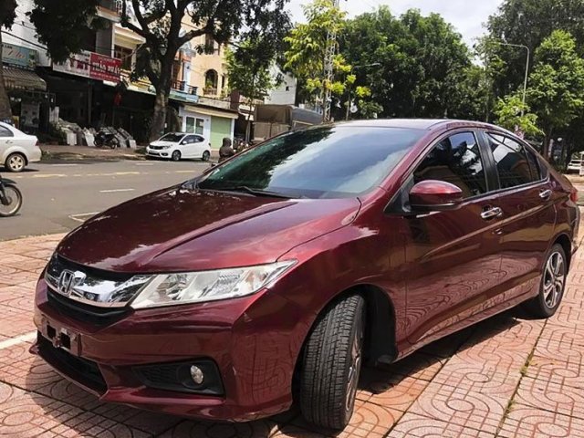 Cần bán lại xe Honda City đời 2016, màu đỏ  0