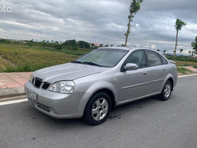 Cần bán lại xe Daewoo Lacetti EX 1.6 MT đời 2007, màu bạc giá cạnh tranh0