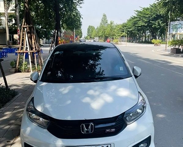 Bán ô tô Honda Brio RS đời 2019, màu trắng, xe nhập chính chủ, giá 415tr