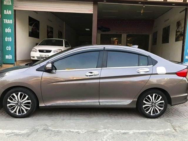 Cần bán gấp Honda City 1.5 AT đời 2019, màu nâu còn mới, giá 499tr