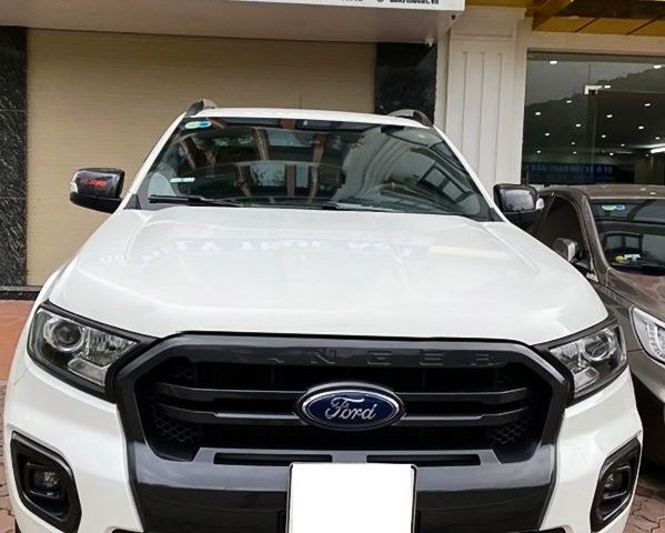 Cần bán xe Ford Ranger Wildtrak 2.0L 4x4 AT năm sản xuất 2018, màu trắng, nhập khẩu nguyên chiếc