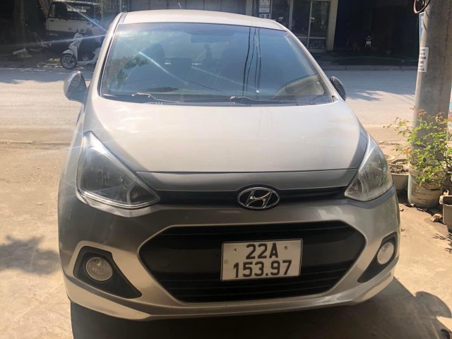 Bán Hyundai Grand i10 1.0 MT năm 2014, màu bạc, nhập khẩu nguyên chiếc