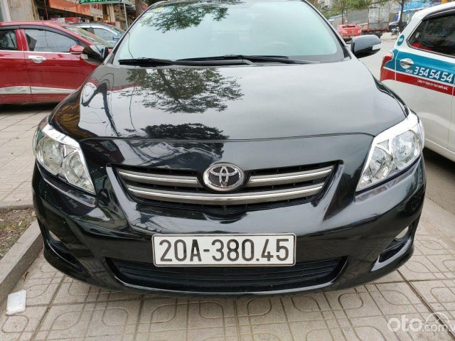 Cần bán xe Toyota Corolla Altis sản xuất năm 2009, màu đen, giá 375tr0