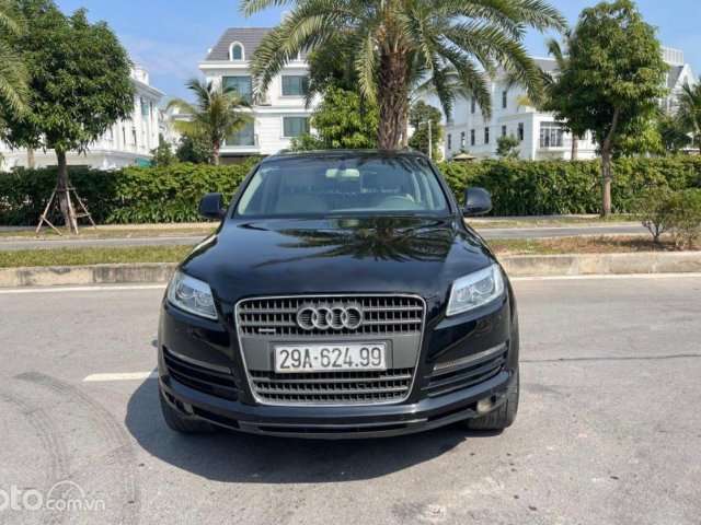 Xe Audi Q7 3.6AT sản xuất 2008, màu đen, xe nhập, giá tốt0