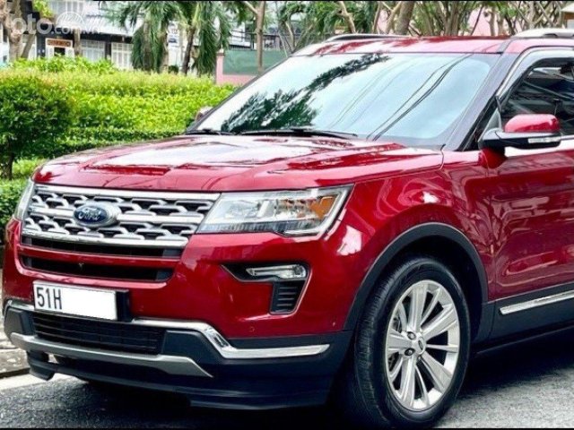 Xe Ford Explorer đời 2019, màu đỏ, xe nhập còn mới0