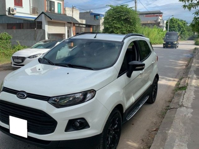 Bán ô tô Ford EcoSport Titanium Black 1.5L AT 2017, màu trắng, 435tr0