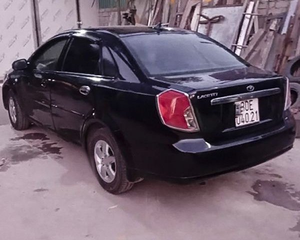 Bán Daewoo Lacetti EX 1.6 MT đời 2004, màu đen còn mới