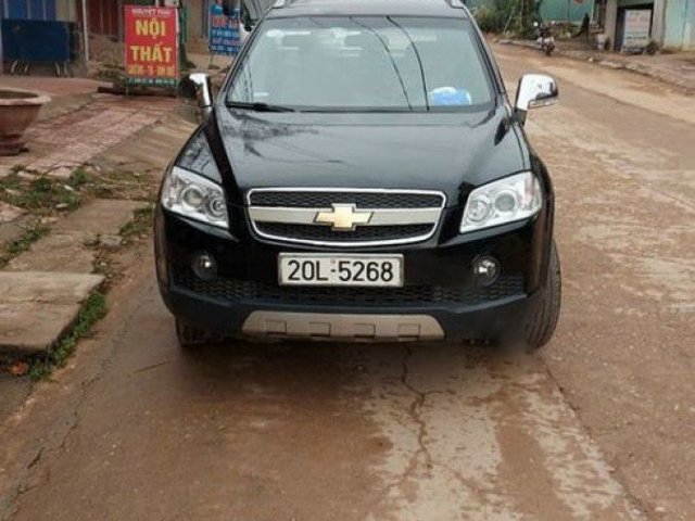 Bán Chevrolet Captiva LTZ 2.0 AT sản xuất năm 2009, màu đen