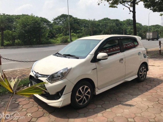 Bán Toyota Wigo 1.2G AT năm 2018, màu trắng, xe nhập0