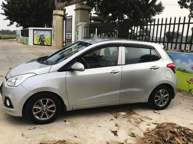 Bán ô tô Hyundai Grand i10 1.0 MT 2014, màu bạc, xe nhập0