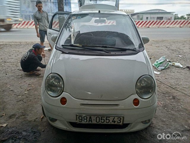 Bán Daewoo Matiz SE 0.8 MT đời 2004, màu trắng, giá 44tr0