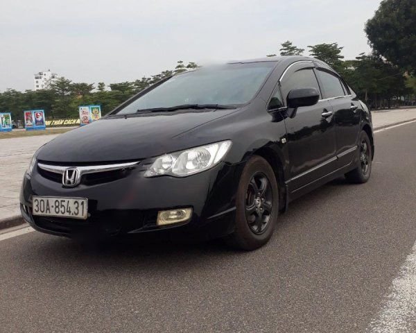 Bán Honda Civic 1.8 AT sản xuất 2008, màu đen