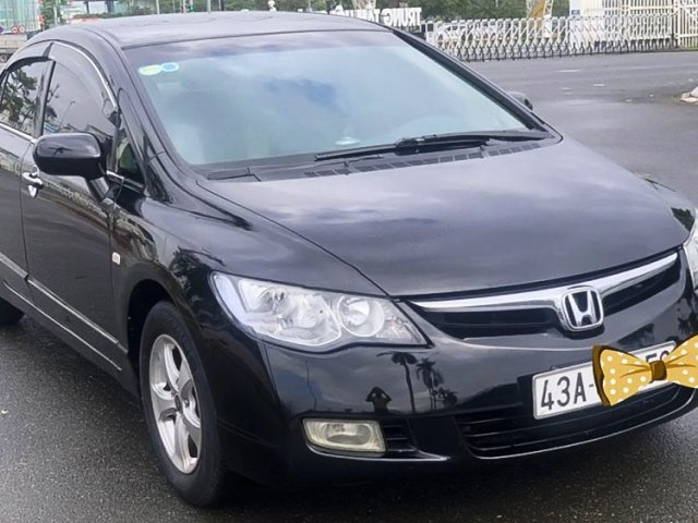 Bán Honda Civic AT năm sản xuất 2008, màu đen 