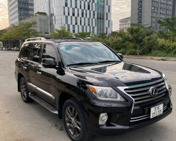 Bán Lexus LX 570 đời 2015, màu đen, xe nhập