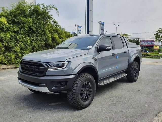 Bán Ford Ranger Raptor AT năm sản xuất 2021, màu xám, nhập khẩu