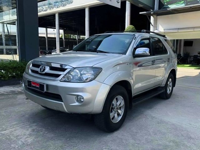 Bán Toyota Fortuner SR5 2.7 AT sản xuất năm 2008, màu bạc, xe nhập còn mới 