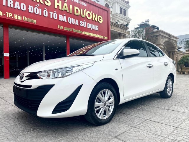 Cần bán lại xe Toyota Vios 1.5E sản xuất 2019, màu trắng, 415 triệu