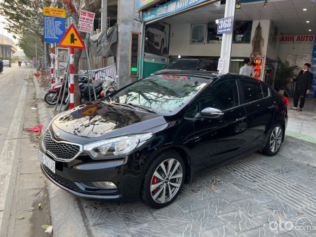 Cần bán lại xe Kia Cerato 2.0 AT đời 2015, màu đen, giá 448tr0