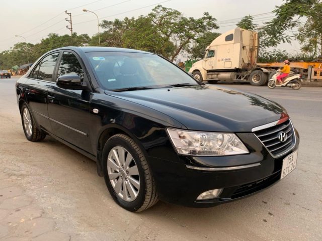 Bán xe Hyundai Sonata sản xuất 2009, màu đen, nhập khẩu nguyên chiếc, 305 triệu